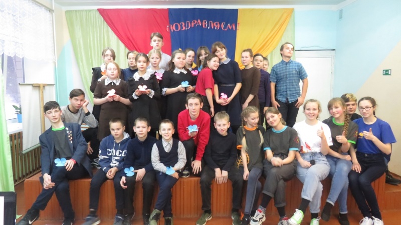 Волонтерский образовательный проект "Время действовать" в Васькинской школе